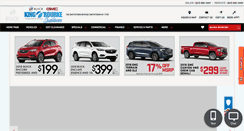 Desktop Screenshot of kingorourkeautogroup.com